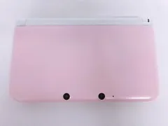  ゲーム ニンテンドー3DS LL 本体 動作品 SPR-001 ピンク×ホワイト 本体のみ 中古品