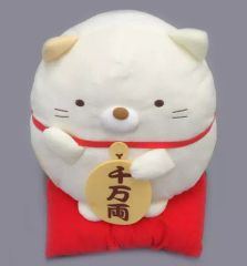 レア・未使用品】＊すみっコぐらし てのりぬい（ねこ（だるまねきねこ