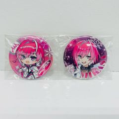 千石ユノ バンドリ 夢限大 ゆめ∞みた 缶バッジ 放送記念フェア 2種