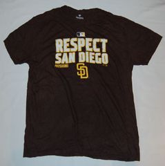 MLB サンディエゴ パドレス Tシャツ 刺繍 ロゴ ワッペン L ライトオン
