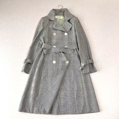 LAISSE PASSÉ 美品 チェック柄 ロングコート 36 2408 - メルカリ