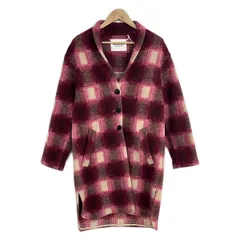 ISABEL MARANT ETOILE(イザベルマランエトワール) コート サイズ36 S レディース美品  - ピンク×ボルドー×マルチ 長袖/冬/秋のサムネイル