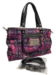 COACH/コーチ/14367/ポピー/チェック柄/多色/2WAY/バッグ/レディース/FG0096 COACH/コーチ/14367/ポピー/チェック柄/多色/2WAY/バッグ/レディース