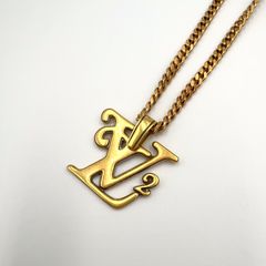 LOUIS VUITTON コリエスクエアードLV NIGOコラボ メタル ゴールド