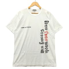 COMME des GARÇONS ドッキング メッセージ Tシャツ - メルカリ