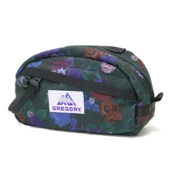 GREGORY グレゴリー × BEAMS BOY 別注 ポーチ | 20秋冬 フラワープリント ポーチ | GARDEN DAY POUCH | 花柄 ブラック系 黒 | ブランド コラボ カバン バッグ【レディース】【中古】のサムネイル
