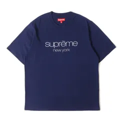supreme classic logo tee ネイビー Lサイズ 2026年最新】Supreme Classic Logo Teeの人気アイテム - メルカリ