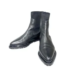 sacai サカイ 19AW COWHIDE Chelsea Boots カウハイドチェルシーブーツ 19-04791 ブラック 38のサムネイル