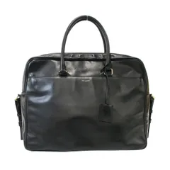 SAINT LAURENT PARIS サンローラン パリ 2WAYレザービジネスバッグ 326504 ブラック -のサムネイル