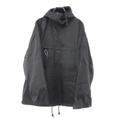 PRADA プラダ 18AW RE-NYLON ロゴプレート ナイロンアノラックパーカー SGN848 ブラック Ｍのサムネイル