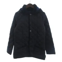 トラディショナルウェザーウェア Traditional Weatherwear フーデットキルティングジャケット ブルゾン 23047FA11 紺 ネイビー 36のサムネイル