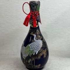 サントリー ウイスキー アートボトル オールド 空瓶 梅に鶯 - メルカリ