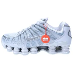 NIKE (ナイキ) SHOX TL ショックス ローカットスニーカー グレー US9.5/27.5cm AV3595-015