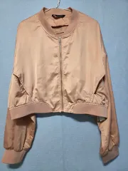 ザラ クロップド ブルゾン ジャケット