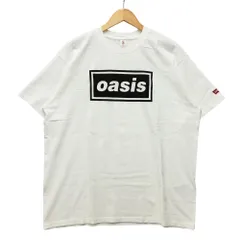 LEVIS リーバイス oasis オアシス バンド プリント 半袖Ｔシャツ コットン ホワイト サイズ L 正規品 / 54787