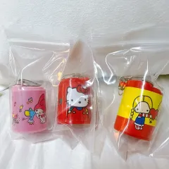 サンリオ コインシリンダー キーホルダー まとめ (My Melody(マイメロディ) + Hello Kitty(ハローキティ) + Patty&Jiminy(パティ＆ジミー))