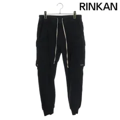 リックオウエンス  19AW  RU19F4396-BA カーゴジョグロングパンツ メンズ 50