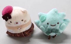 [중고] 봉제 장난감 고양이 & 잔소리 테노리 봉제 인형 카페 스미코에서 초콜릿 페어 테마 [스미코 구라시] 스미코 구라시 숍 한정