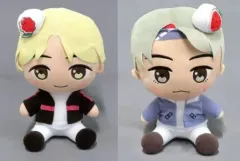 【中古】ぬいぐるみ 全2種セット スペシャルおすわりぬいぐるみ“Jimin＆V” Sweet Time 「TinyTAN」