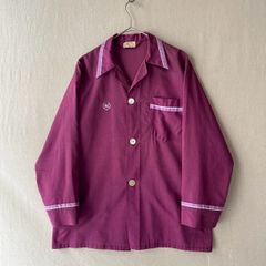 フレンチ パジャマシャツ 70s 80s ボロ ヴィンテージ - メルカリ