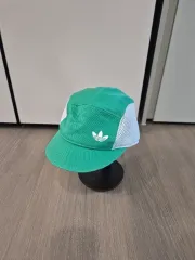 アディダス グリーン メッシュ 캡 帽子