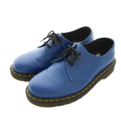 ドクターマーチン DR.MARTENS 1461 3ホールシューズ スムースレザー UK7 青 ブルー レースアップ /YM