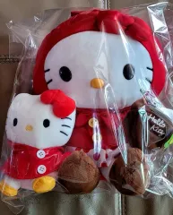 ハローキティ 正規品 赤ケープ ぬいぐるみ セット (新品)
