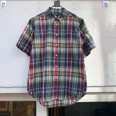 Ralph Lauren ラルフローレン 半袖 ボタンダウン チェックシャツ ジュニア M