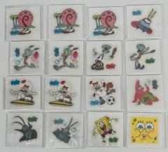 レトロ文具 スポンジボブ シールステッカー まとめ