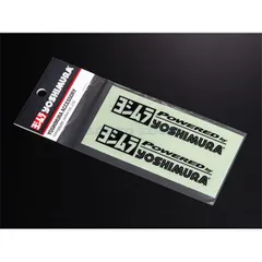 YOSHIMURA ヨシムラ 904-213-2100 ステッカー(100mm) 黒のサムネイル