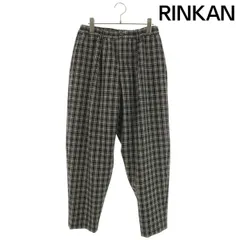 マルニ  25AW  PUMU0017U4 チェック柄キャロットカットロングパンツ メンズ 44