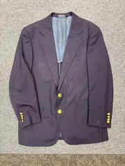 80s POLO by RALPH LAUREN 紺ブレ テーラードジャケット 送料無料♪