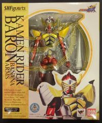 반다이 SHFiguarts 가면 라이더 갑옷 가면 라이더 바론 바나나 암즈 금붕우 첨부