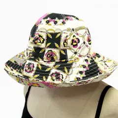 美品◇Emilio Pucci バケットハット プッチ柄 プリント  帽子 エミリオプッチ レディース イタリア製のサムネイル
