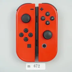 【ｍ672】Nintendo Switch ジョイコン レッド 左右