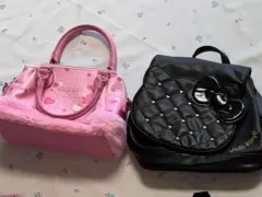 ハローキティ バッグ/バックパック ピンク/ブラック まとめ