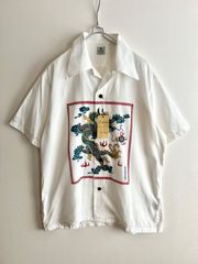 美品】キャンディストリッパー鳥獣戯画チャイナシャツ - メルカリ