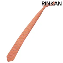 エルメス シルク総柄ネクタイ メンズ