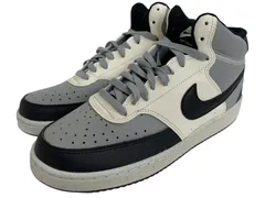 NIKE (ナイキ) COURT VISION MID コートヴィジョン ミッド ハイカットスニーカー DN3577-002 26cm US8 グレー メンズ/004