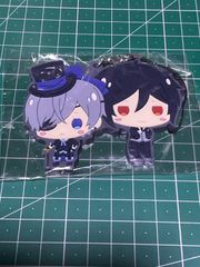 黒執事 Black Label スクエア缶バッジ セバスチャン シエル 2セット