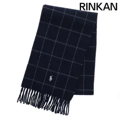 ポロラルフローレン チェックマフラー メンズ ONE SIZE