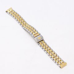 正規品【OMEGA】オメガ純正腕時計金属ブレス シルバー/ゴ―ルド12mm 