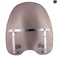 オートバイ 7/8 インチ 1 インチハンドルバーユニバーサルフロントガラスハーレースズキヤマハダイナファットボーイホンダシャドウエース R