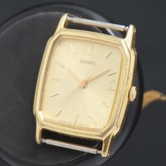 動作品】セイコー SEIKO ゴールド スクエア 5P-31 - メルカリ
