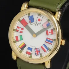 LEO TIME QZ 白文字盤 メンズ/レディース腕時計 KRH 2000000 NSK