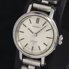 稼働 セイコー スペシャル 1144-0010 手巻き シルバー文字盤 23石 レディース腕時計 KRH 2000000 NSK