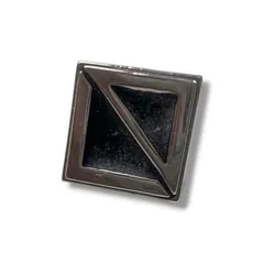 Dior CDロゴ ダイヤモンド シェイプピアス アクセサリー ディオール シルバー F （94432A）