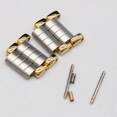 純正・ネジ付】カルティエ コマ 2ロウ コンビ MM用 15mm幅 - メルカリ