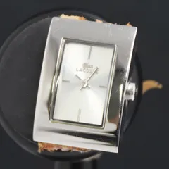 QZ ラコステ 6200L シルバー文字盤 レディース腕時計 2000000 NSK KRK