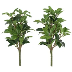 【在庫セール】山久 造花 仏様のお供えに シキミ しきび おしきみ 樒 しきみ 小一対 35cm CT触媒加工 1708-1938 シルクフラワー